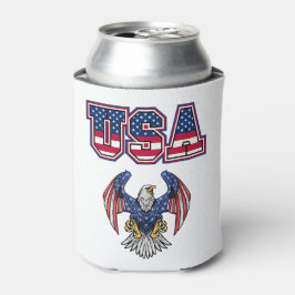 Porta-lata American Pride USA Shield Personalizado