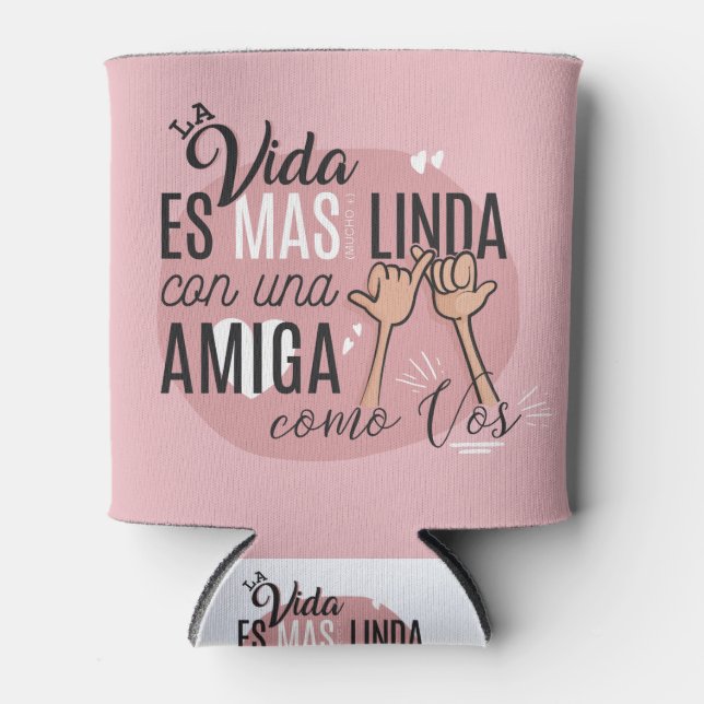 Porta-lata Amiga (Frente)
