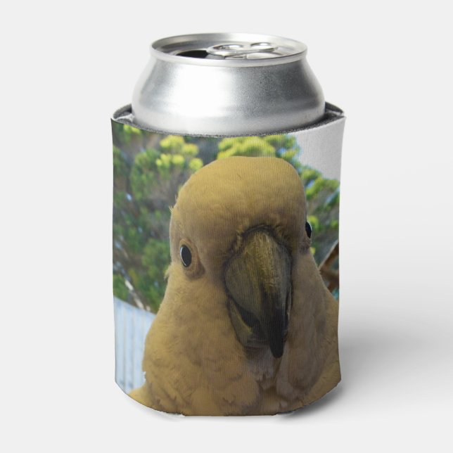 Porta-lata Amigo, boquetão branco Aussie, pode resfriar (Can Front)