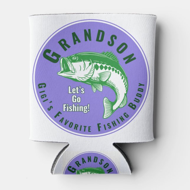 Porta-lata Amigo de Pesca Favorito de Mimi (Frente)