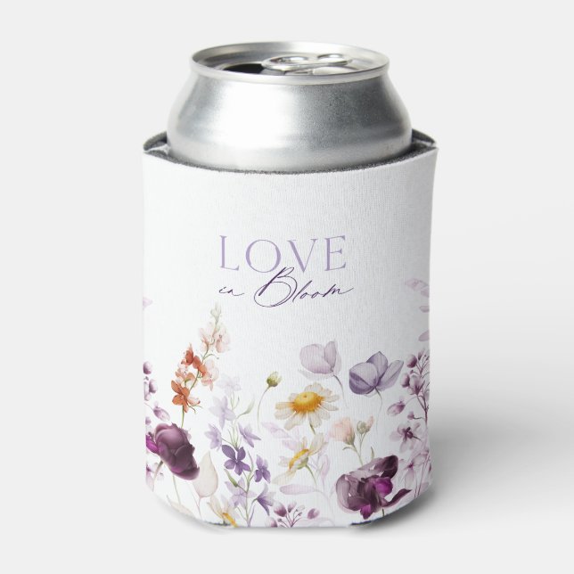 Porta-lata Amo em Flor Can Cooler Floral (Can Front)