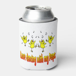 Porta-lata Amor Dançando Com Meu Povo Beber Holanda