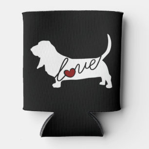 Porta-lata Amor de Basset Hound