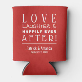 Porta-lata Amor e Riso VERMELHO