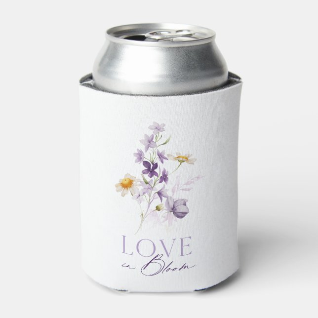 Porta-lata Amor em Bloom Floral Can Cooler (Can Front)