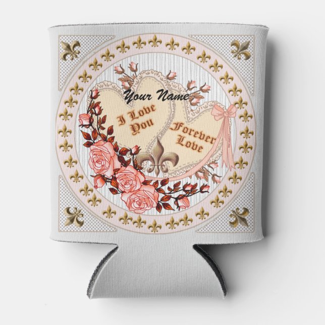 Porta-lata Amor para sempre (Frente)