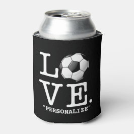 Porta-lata Amor Pela Bola De Futebol Glossy