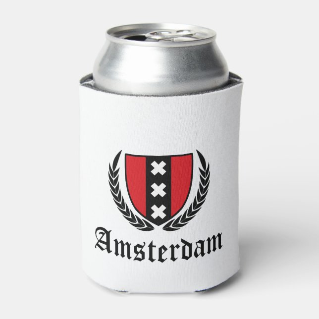 Porta-lata Amsterdam Crest (Can Front)