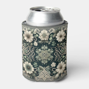 Porta-lata Amuleto Floral Trevo Celta