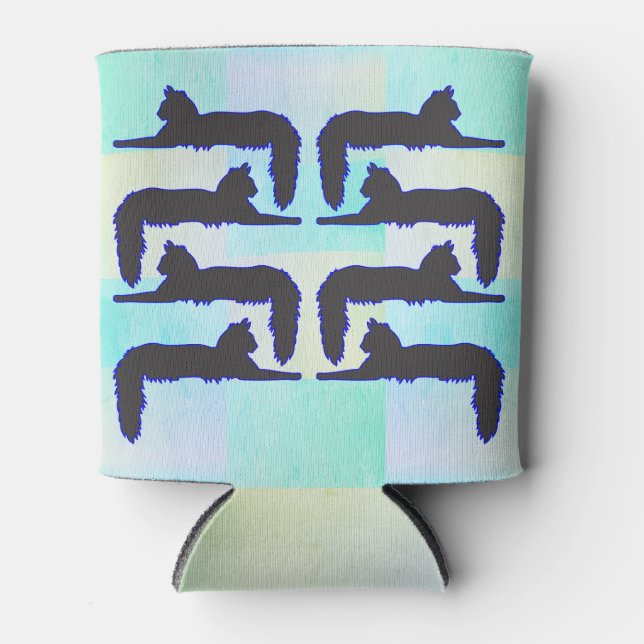 Porta-lata Angora Cat (Frente)