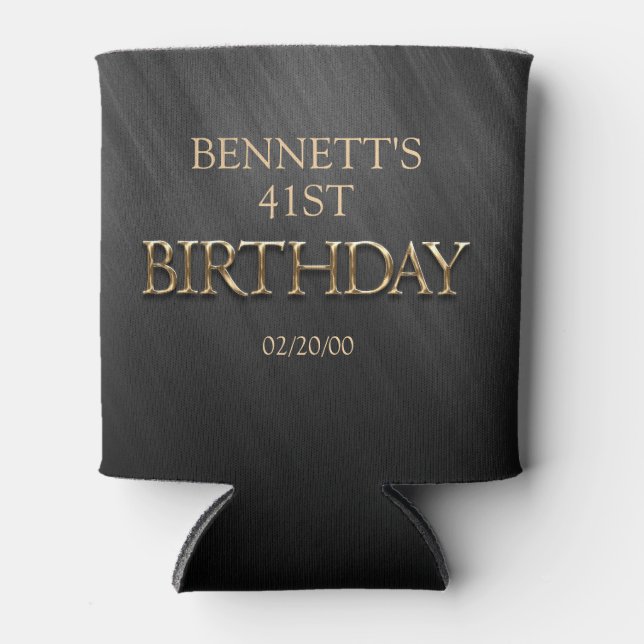 Porta-lata Aniversário (Frente)