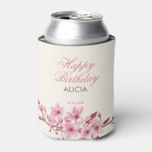 Porta-lata Aniversário da primavera Sakura Cherry Blossom Pin