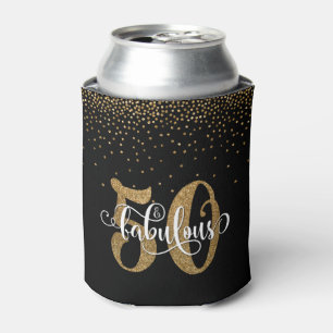 Porta-lata Aniversário da Tipografia Dourada 50 e Fabulosa