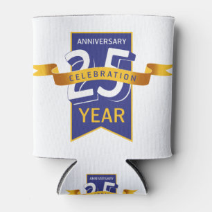 Porta-lata aniversário de 25 anos