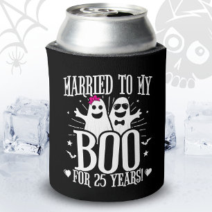 Porta-lata Aniversário de 25 anos de casamento engraçado em o