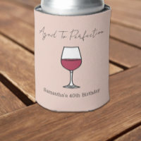 Aniversário de 40 anos De Vinho Envelhecido Em Per