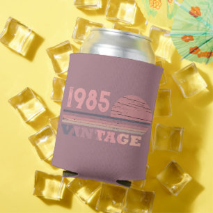 Porta-lata Aniversário de 40 anos personalizado de quarenta a