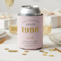 Aniversário de 40 anos Presente Personalizado Eleg
