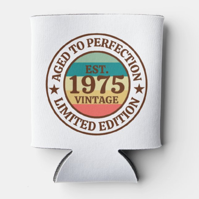 Porta-lata Aniversário de 50 anos (Frente)