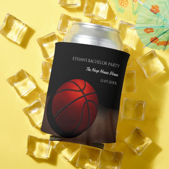 Porta-lata Aniversário de basquete / despedida de solteiro La (Verão in situ)