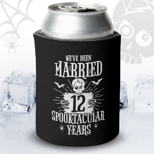 Porta-lata Aniversário de Casamento de 12 Spooktacular do Hal