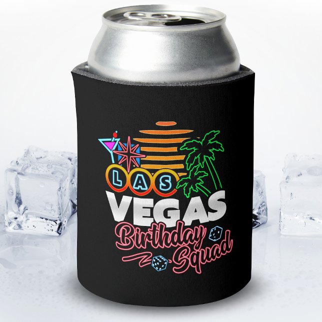 Porta-lata Aniversário de Las Vegas - Esquadrão de Aniversári (Criador carregado)
