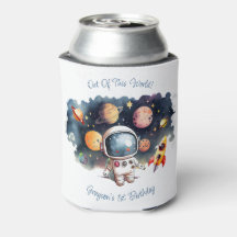 Aniversário de Menino com Planetas do Espaço Sider