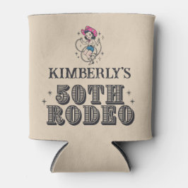 Porta-lata Aniversário do 50º Rodeio Ocidental