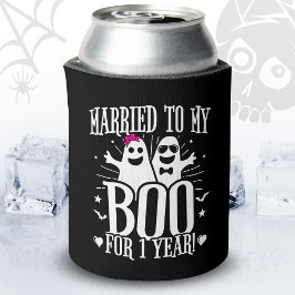 Porta-lata Aniversário do casamento de outubro Engraçado Aniv