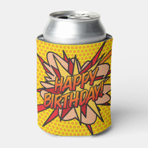 Porta-lata ANIVERSÁRIO FELIZ Diversão Moderna
