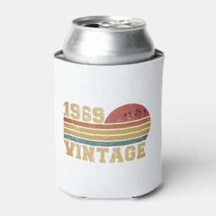Porta-lata Aniversário Retro Vintage Pôr do Sol 1969