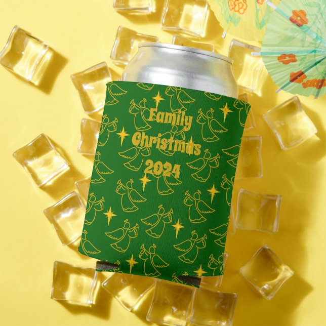 Porta-lata Anjos de Natal (Verão in situ)