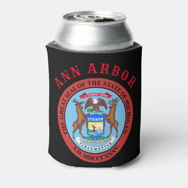 Porta-lata Ann Arbor, Michigan (Can Back)