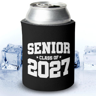 Porta-lata Ano de Graduação Orgulho Escolar Turma de 2027