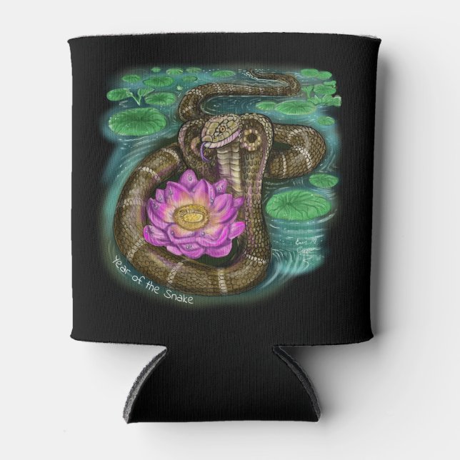 Porta-lata Ano do Cobra (Frente)