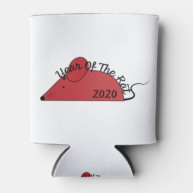 Porta-lata Ano do Rato 2020 (Frente)