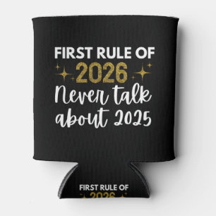 Porta-lata "Ano Novo 2026 Engraçado
