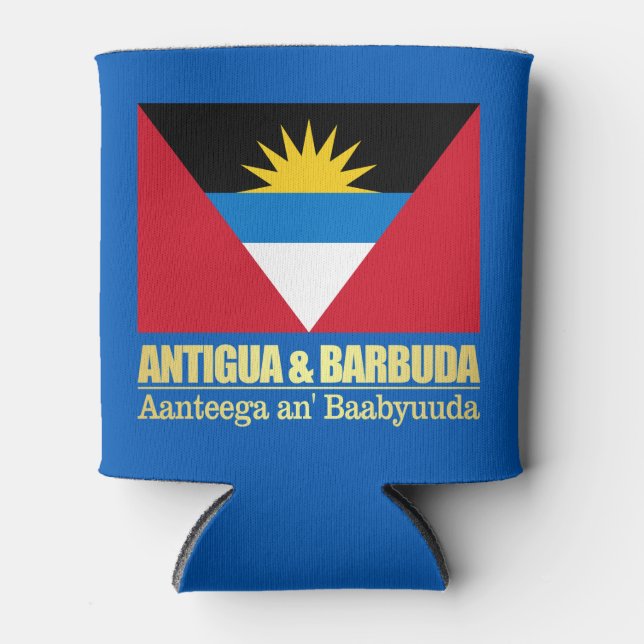 Porta-lata Antígua e Barbuda (Frente)
