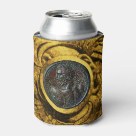 Porta-lata ANTIQUE ROMAN BRONZE MEDALLION Dourado Griffins