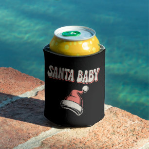 Porta-lata Anúncio de Gravidez de Natal da Mamãe Bebê
