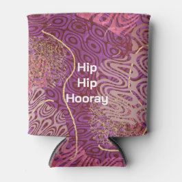 Porta-lata Any Age Hip Hip Hooray Party