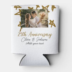 Porta-lata Apelido de casamento Aniversário adiciona nome ano