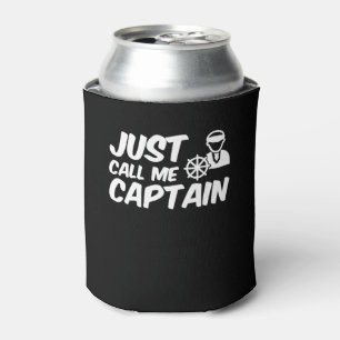 Porta-lata Apenas chame-me capitão capitão Barco Amante
