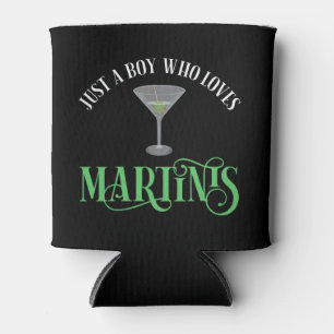 Porta-lata Apenas um garoto que ama Martinis