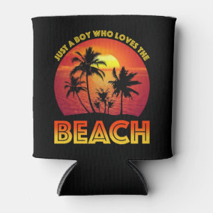 Porta-lata Apenas Um Menino Que Ama A Praia