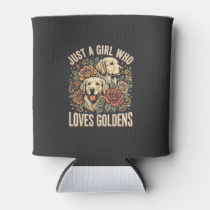 Porta-lata Apenas uma Garota que Ama Goldens