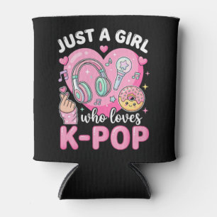 Porta-lata Apenas Uma Garota Que Ama K-Pop