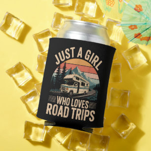 Porta-lata Apenas Uma Garota Que Ama Viagens de Carro