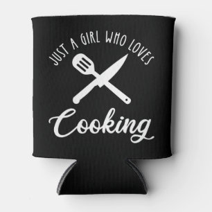 Porta-lata Apenas Uma Menina Que Adora Cozinhar