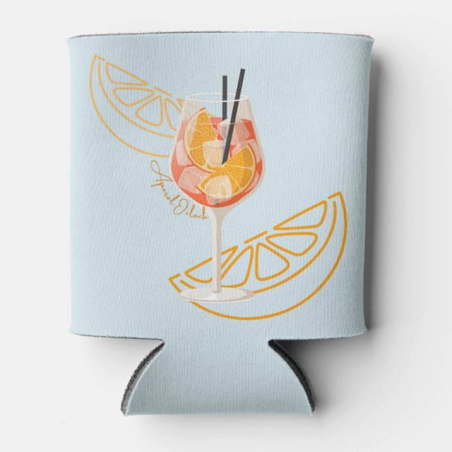 Porta-lata Aperol O'Clock (Frente)